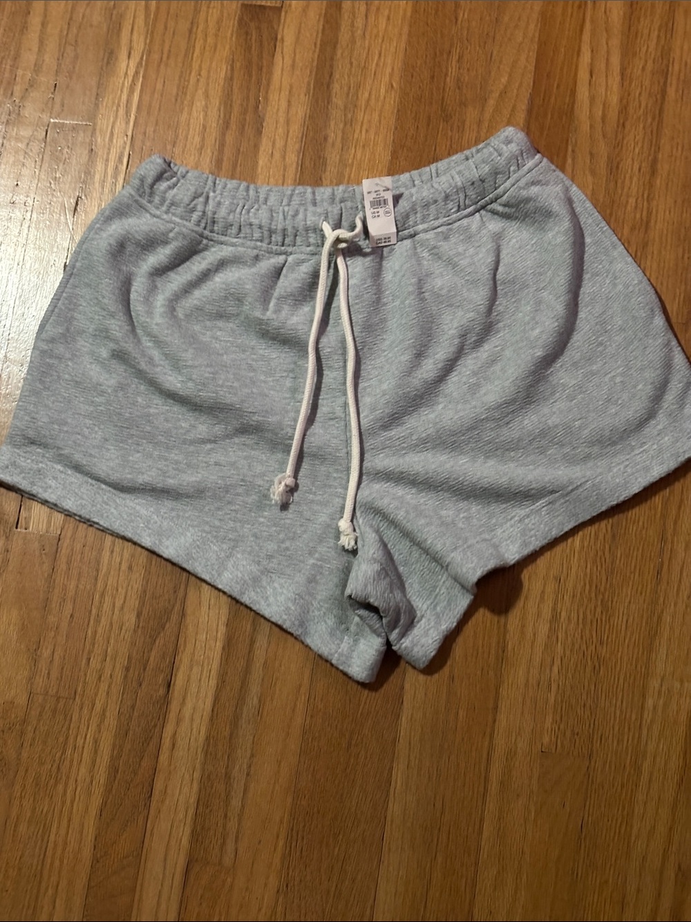 aerie Heather Gray Drawstring Athletic or Lounge Shorts